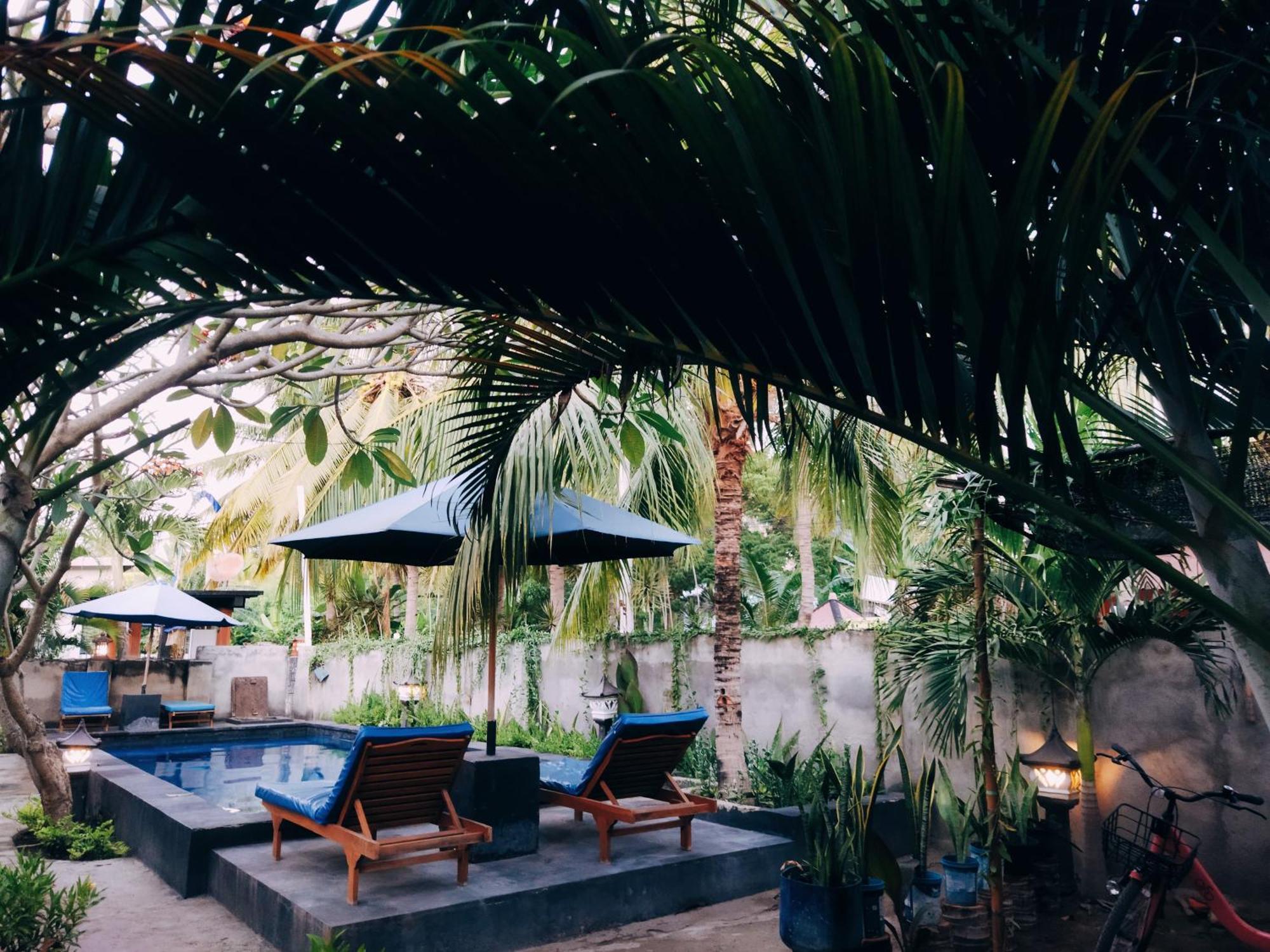 Balengku Homestay Gili Air Kültér fotó